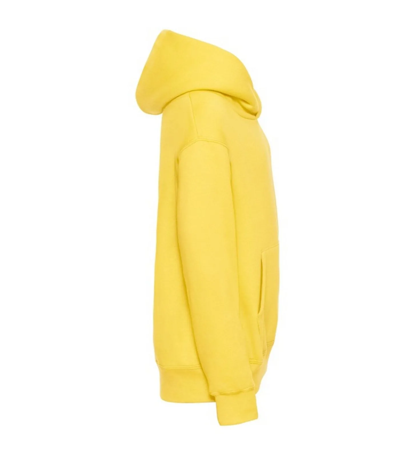 Online Klassiek - Trui Met Trui met kap - Geel Kinderen Truien & Vesten