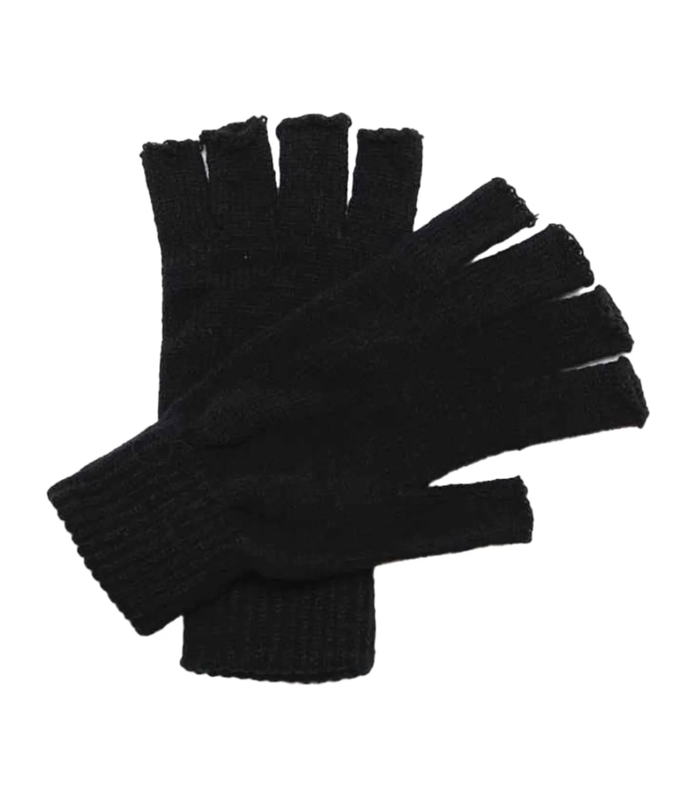 Heren Regatta Klassiek - Vingerloze Handschoenen - Zwart