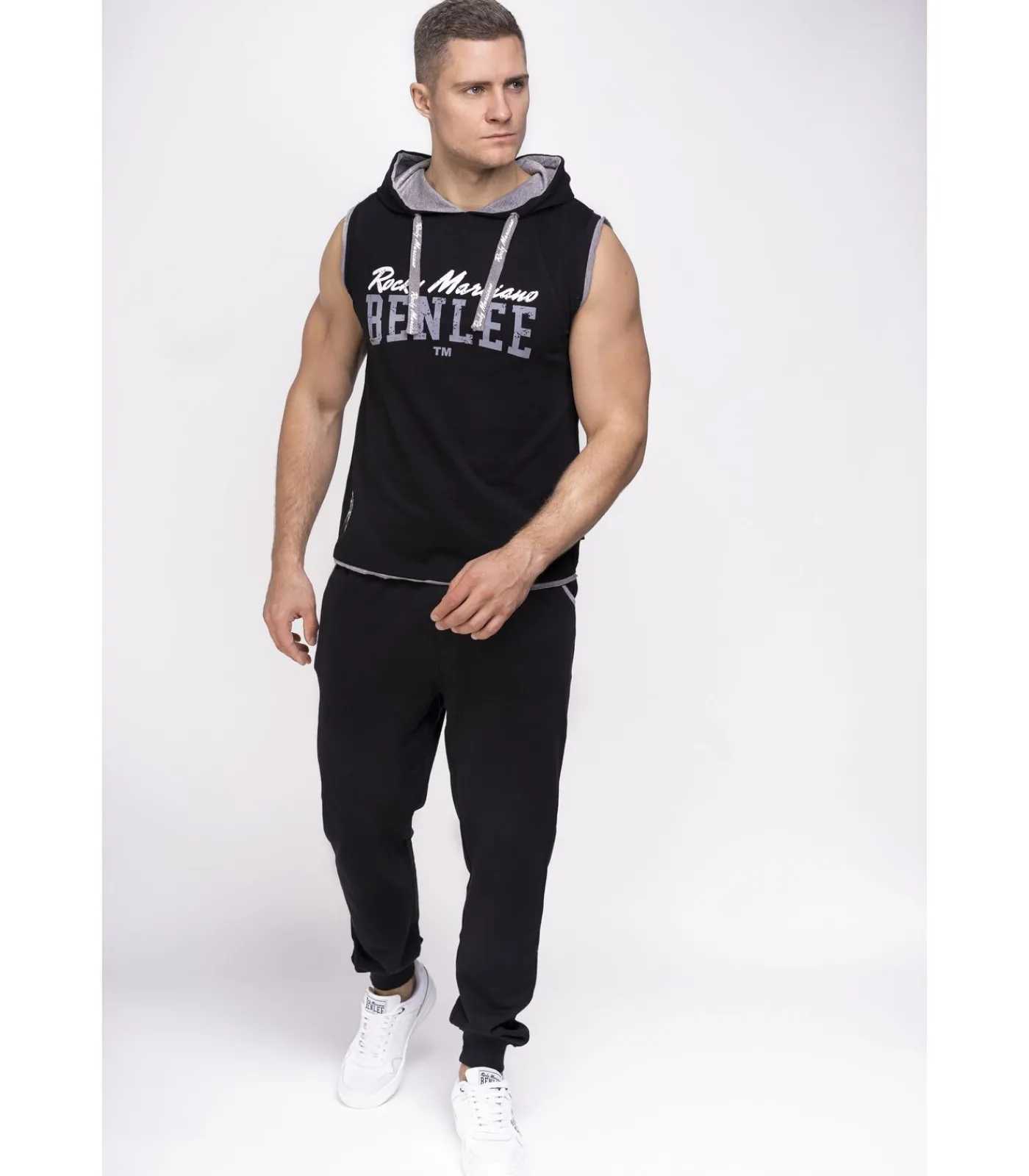 Heren Punch Klassiek gesneden tanktop met capuchon Epperson