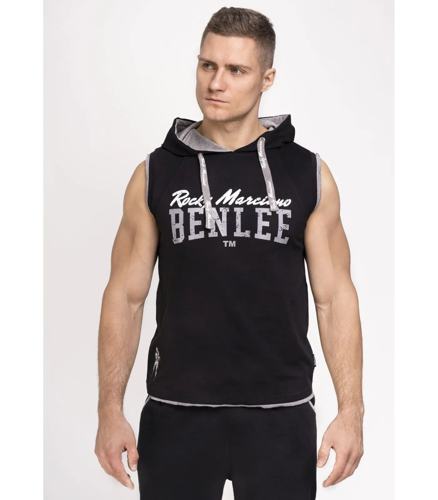 Heren Punch Klassiek gesneden tanktop met capuchon Epperson