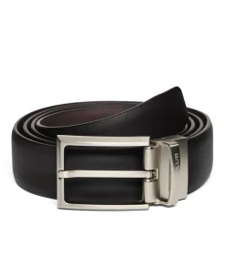 Online Klassieke omkeerbare riem ‘Tyler’ in zwart en bruin met -detail Heren Riemen