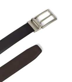 Online Klassieke omkeerbare riem ‘Tyler’ in zwart en bruin met -detail Heren Riemen