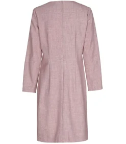 DAMES Marie Méro Kleedje in roze met contrastlint op de schouders