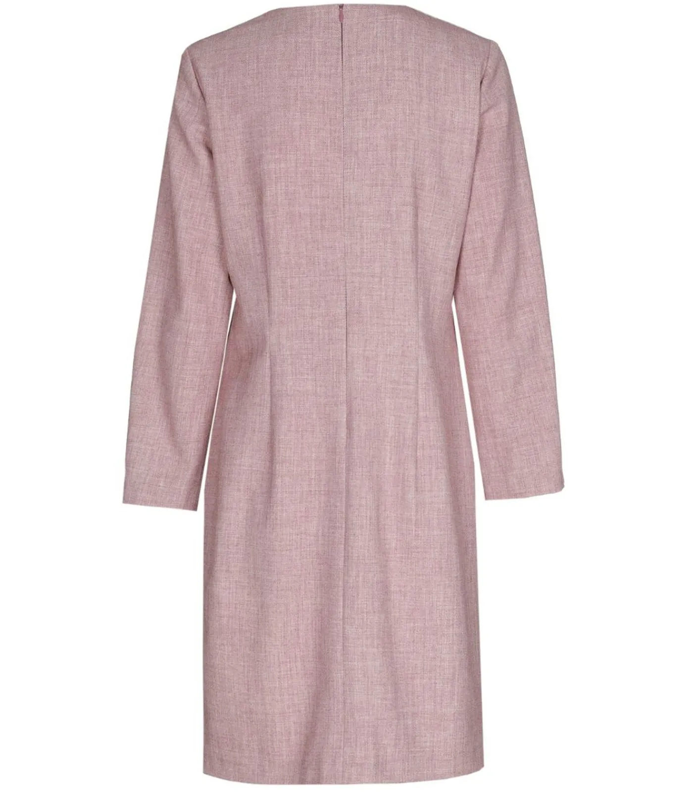 DAMES Marie Méro Kleedje in roze met contrastlint op de schouders