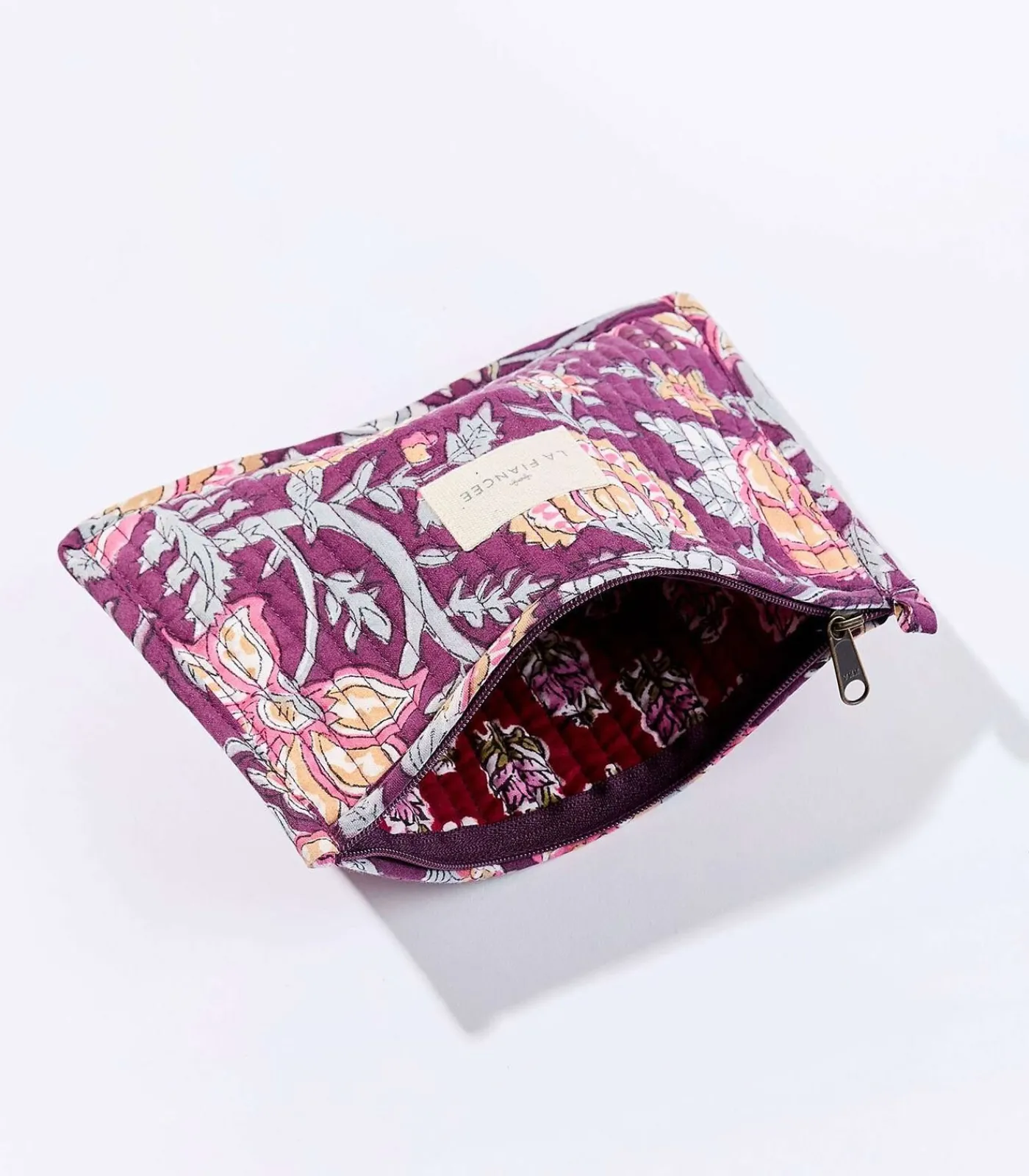 DAMES La Fiancée Klein gewatteerd katoenen tasje LISETTE