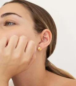 DAMES Joidart Kleine gouden oorbellen Taglio