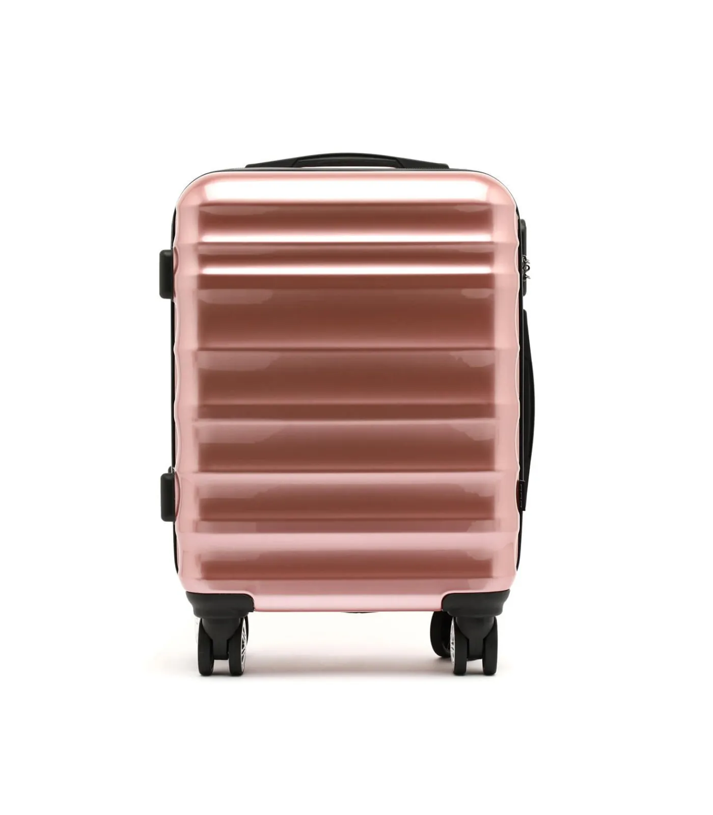 Online Kleine koffer Man London Roze Trolleys