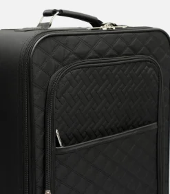 Hot Kleine koffer Unisex Estela Zwart Trolleys