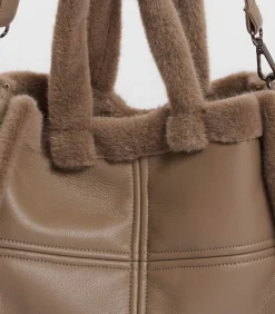 DAMES Rino&Pelle Kleine shopper Toffee OS