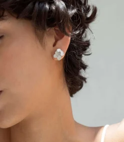 DAMES Joidart Kleine zilveren oorbellen Pampalonia