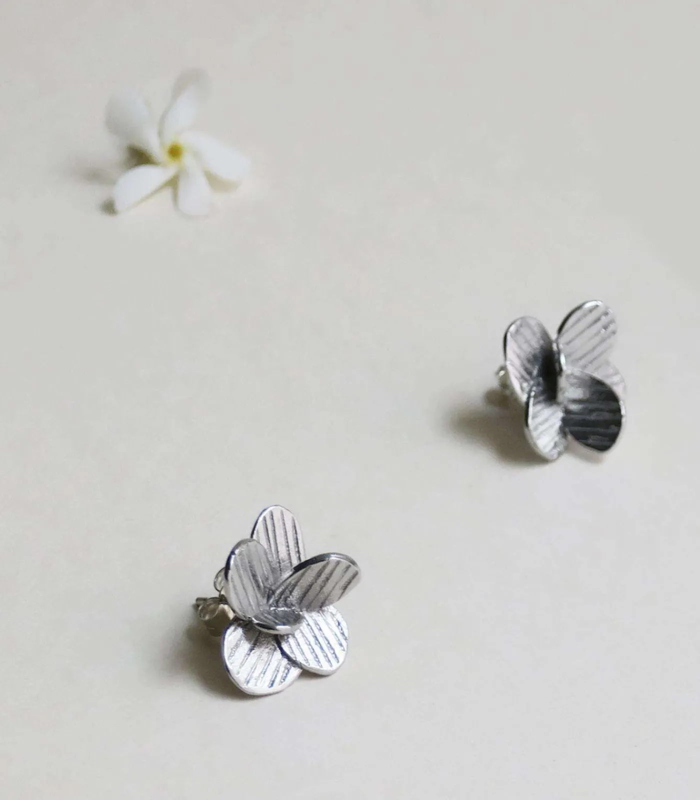 DAMES Joidart Kleine zilveren oorbellen Pampalonia