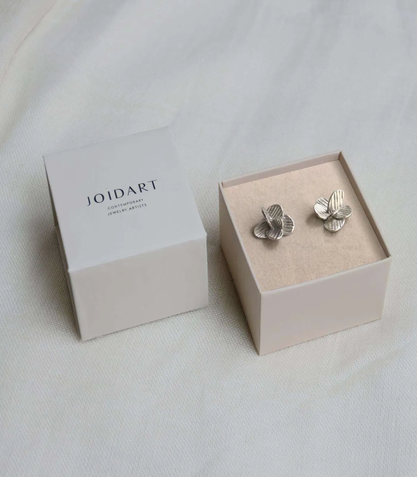 DAMES Joidart Kleine zilveren oorbellen Pampalonia