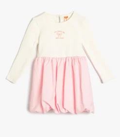 Kinderen Koton Knielengte Ballonvorm Jurk