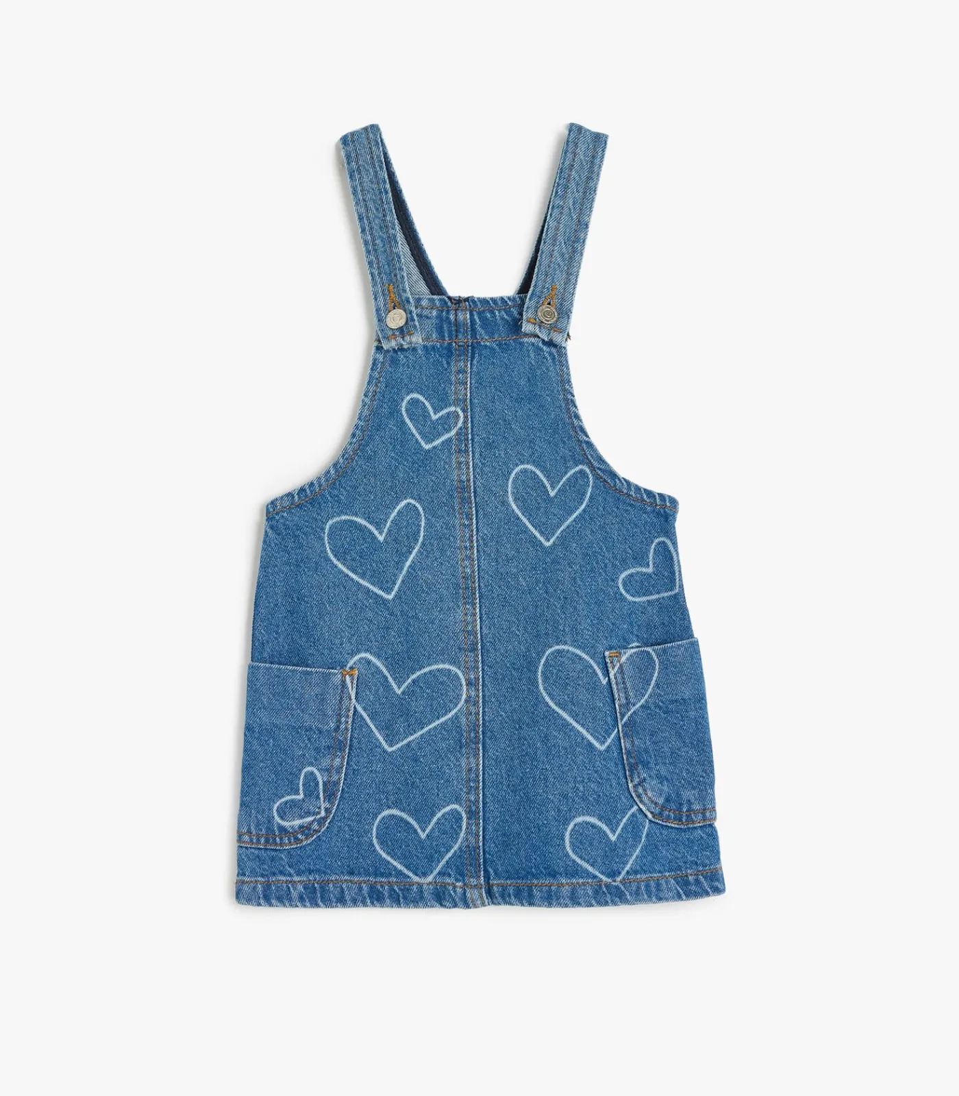Sale Knielengte Denim Jurk Kinderen Kleedjes & Rokken