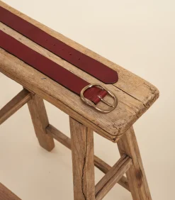 Best Koehide lederen riem DAMES Riemen