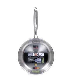 Resto Kitchenware Koekenpan Crater - ø 24 cm - zonder anti-aanbaklaag