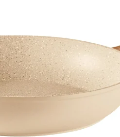 Sambonet Koekenpan Rock 'n' Rose - Creme - ø 28 cm - standaard anti-aanbaklaag