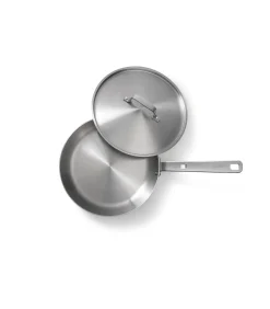 Best Koekenpan Roestvrijstaal 28 cm Stainless Steel - alle warmtebronnen - Inductie Potten & Pannen