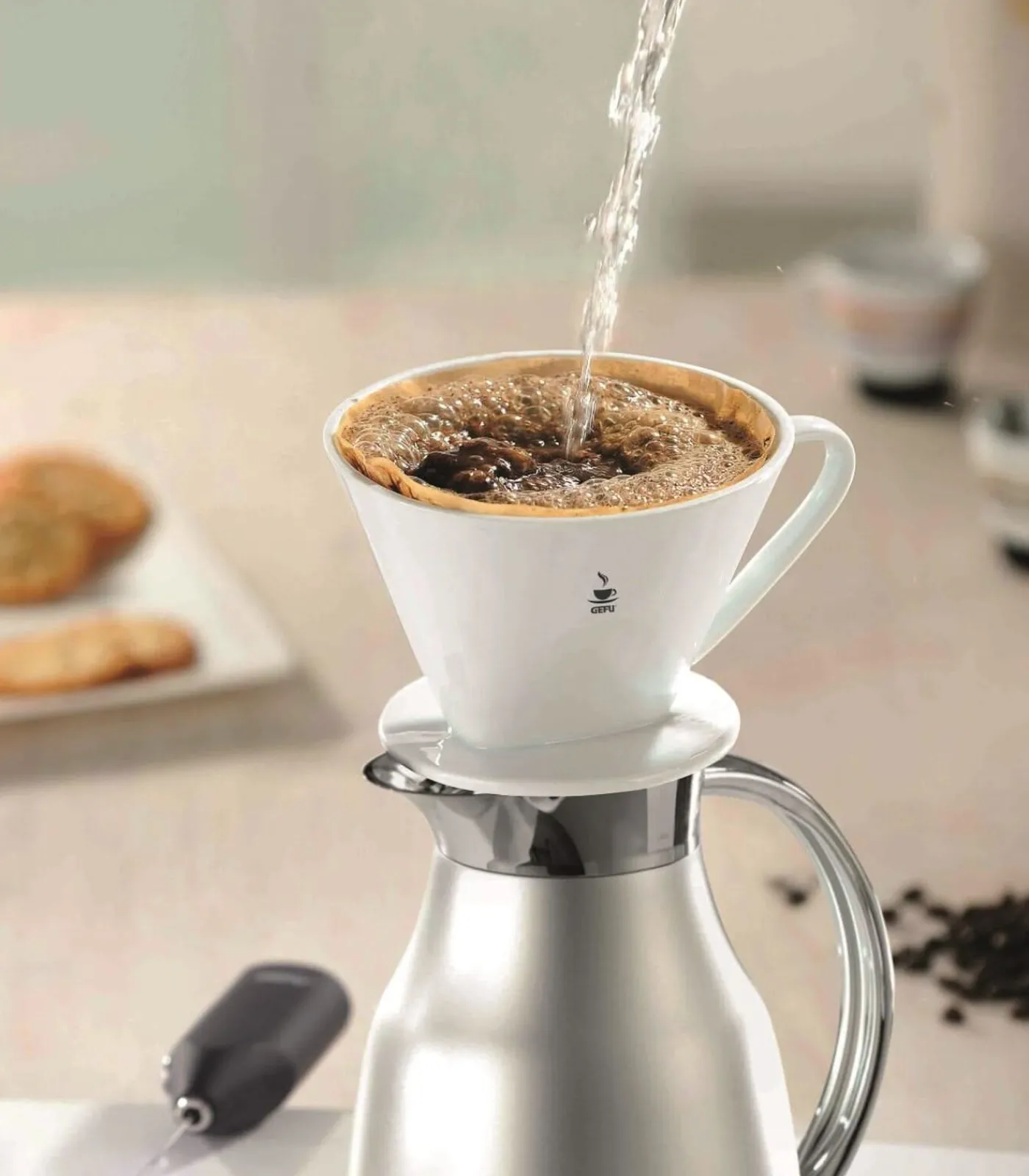 Gefu Koffiefilter Sandro Porselein Maat 4