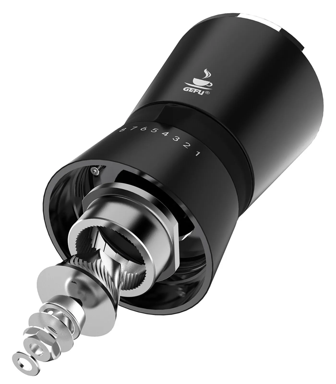 Online Koffiemolen / Bonenmaler Santiago Zwart Koffie & Thee Maken