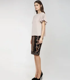 DAMES Conquista Kokerrok met print van