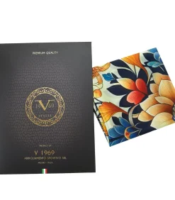 DAMES V1969 Koningsbloemen zijde carré