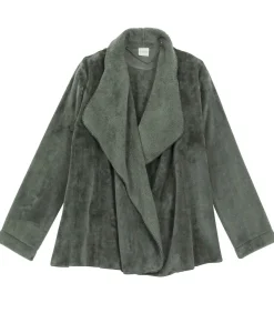 DAMES LE CHAT Kort jasje van flanellen pluche ESSENTIEL H73B