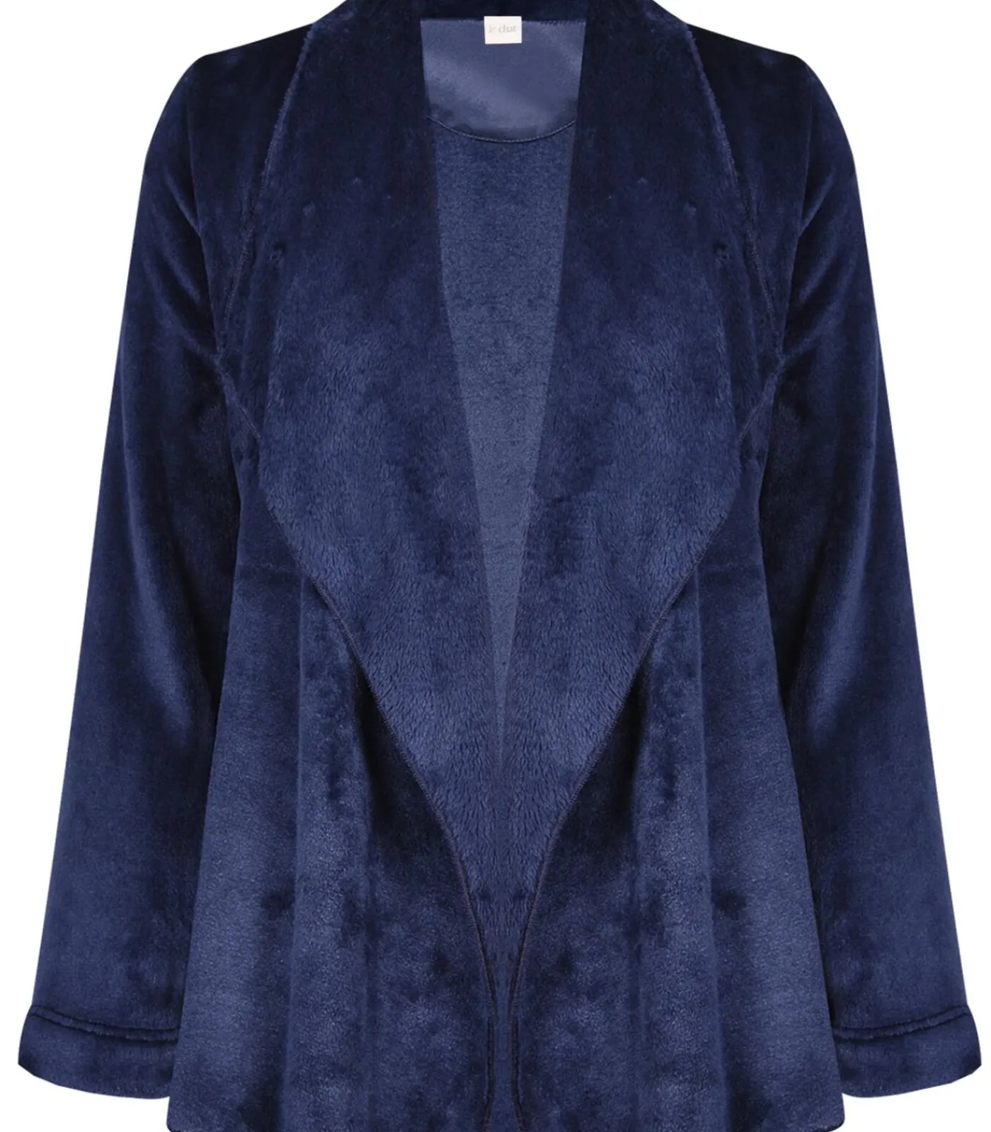 DAMES LE CHAT Kort jasje van flanellen pluche ESSENTIEL H73B