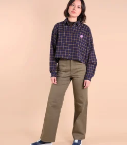 New Kort overhemd VISION DAMES Overhemden & Blouses