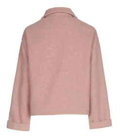 DAMES Marie Méro Kort roze jasje in loose fit