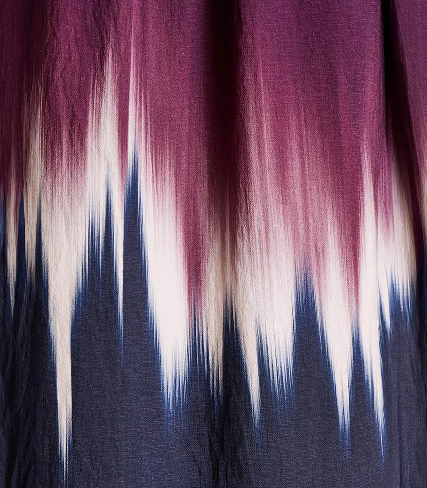 Best Korte bicolor jurk met tie & dye print DAMES Jurken