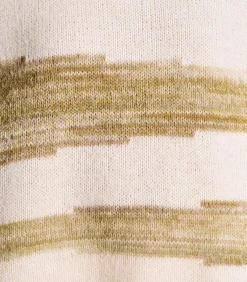 Hot Korte bicolor trui met coltrui en patroon DAMES Truien & Cardigans