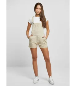 Outlet Korte biologische damesoverall DAMES Jumpsuits