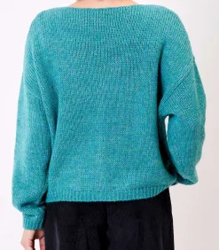 Hot Korte effen gebreide vest APPACHE DAMES Truien & Cardigans