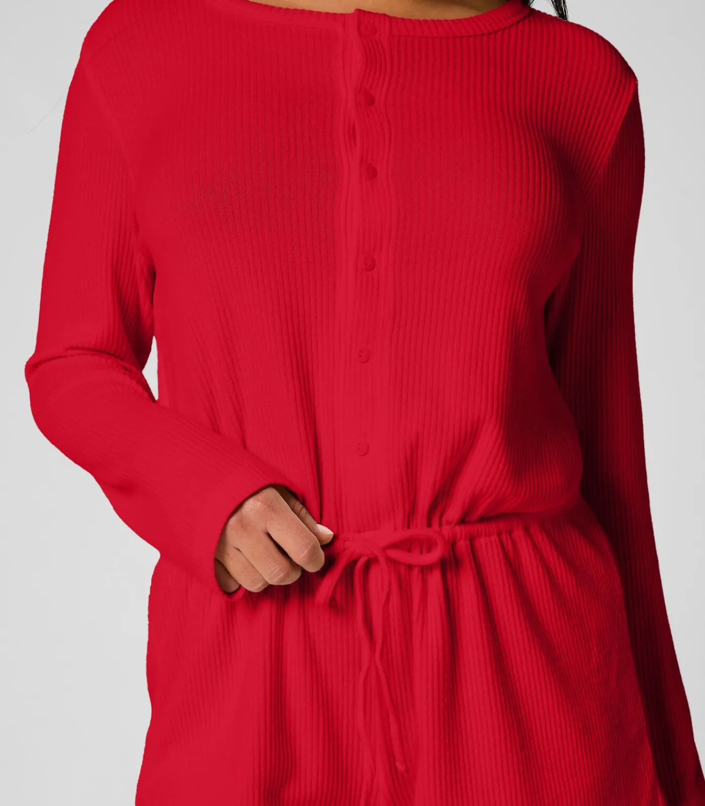 DAMES Hunkemöller Korte geribde jersey onesie