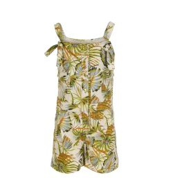 Kinderen J&JOY Korte jumpsuit met bloemenprint