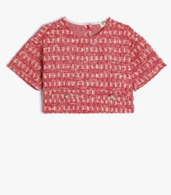 Discount Korte mouw Ronde kraag Blouse Kinderen Blouses & Tunieken