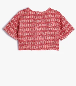 Discount Korte mouw Ronde kraag Blouse Kinderen Blouses & Tunieken