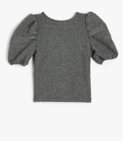 Online Korte mouw Ronde kraag Blouse Kinderen Blouses & Tunieken