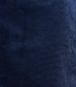 Sale Korte rok in marineblauw fluweel DAMES Rokken