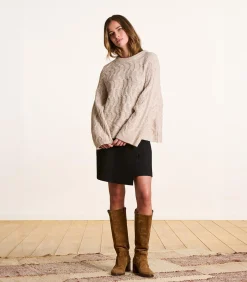 DAMES La Fée Maraboutée Korte rok met zwarte milano inzet