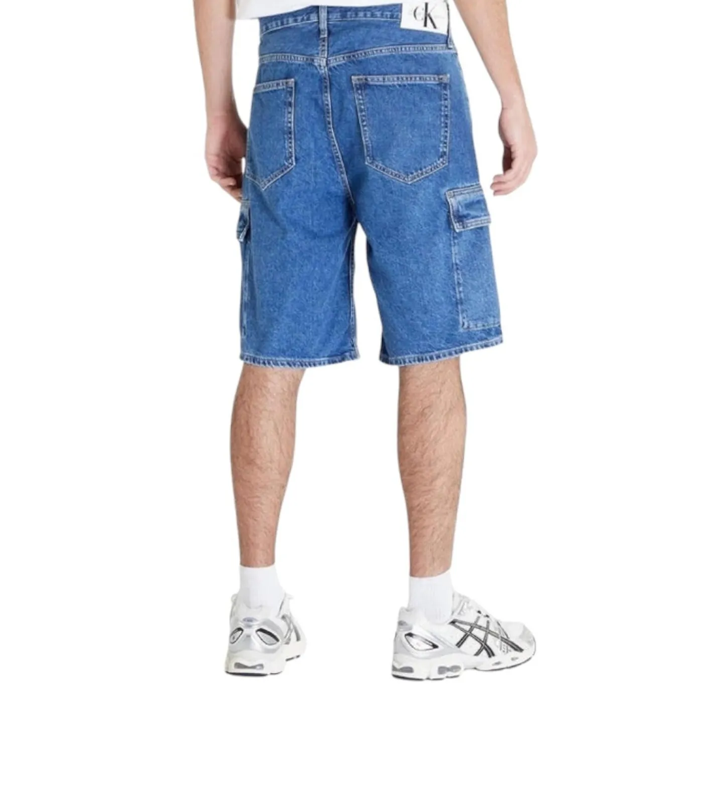 DAMES Calvin Klein Jeans Korte Spijker Cargo Broek