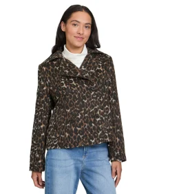 DAMES Cartoon Korte trenchcoat