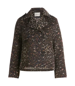 DAMES Cartoon Korte trenchcoat