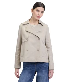 DAMES Cartoon Korte trenchcoat
