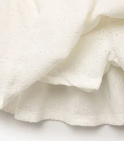 New Broderie Mini Skirt Kinderen Shorts & Broeken