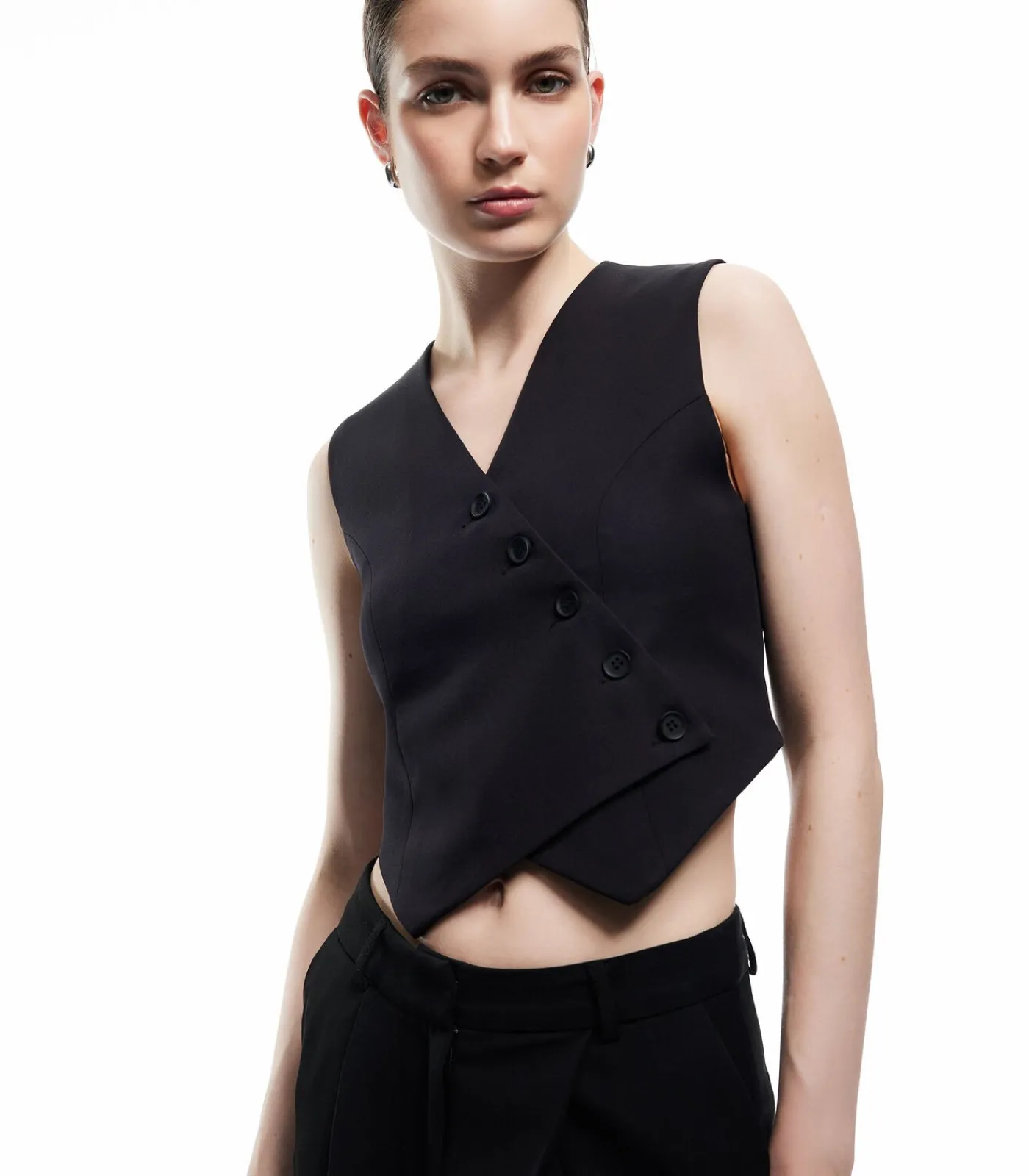 DAMES Koton Buttoned Blazer Vest