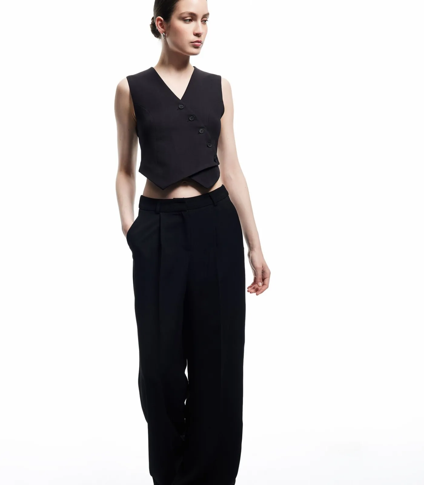 DAMES Koton Buttoned Blazer Vest