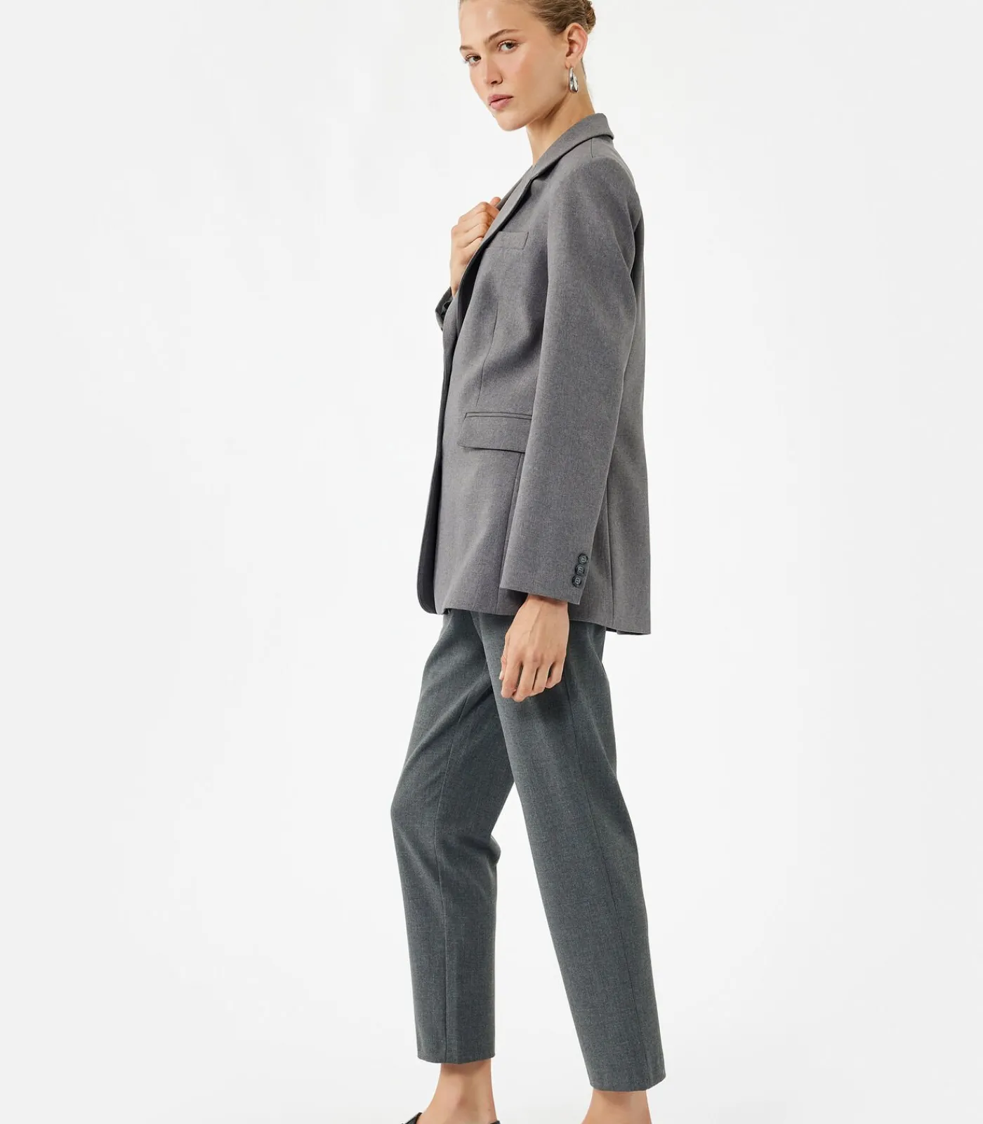 New Cigarette Fabric Pants DAMES Broeken & Shorts