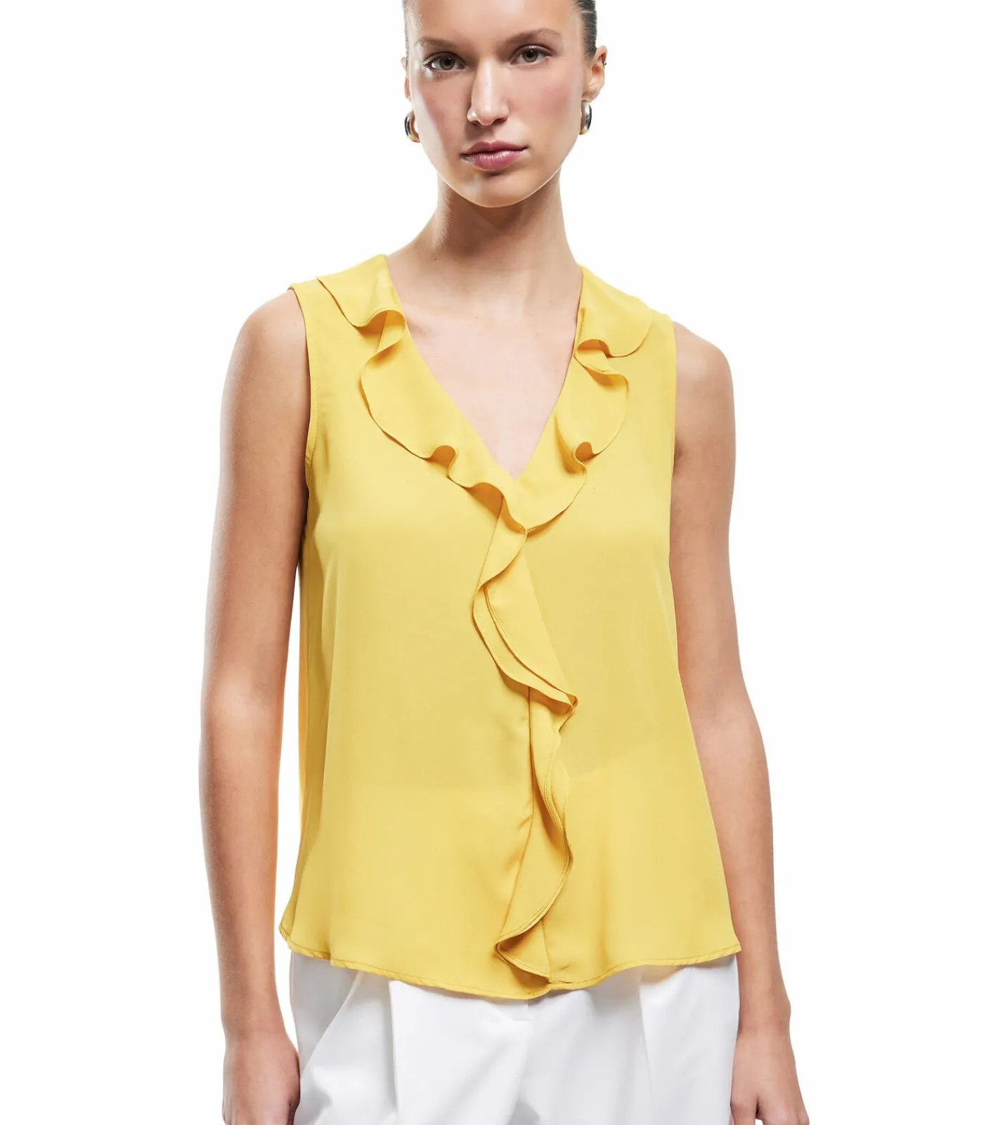 Sale Crepe Blouse DAMES Overhemden & Blouses